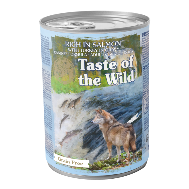 Taste of the Wild Salmon & Turkey in Gravy Adult Wet Dog Food - Product Image