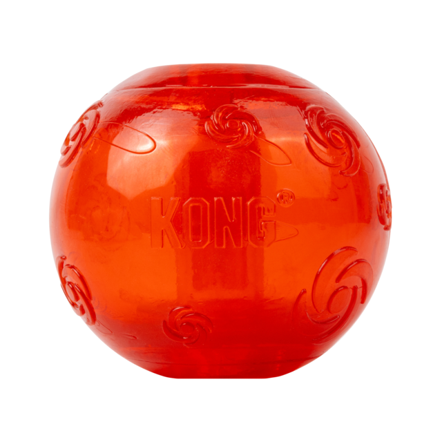 KONG Holiday Squeezz Ball Dog Toy - Product Image 1