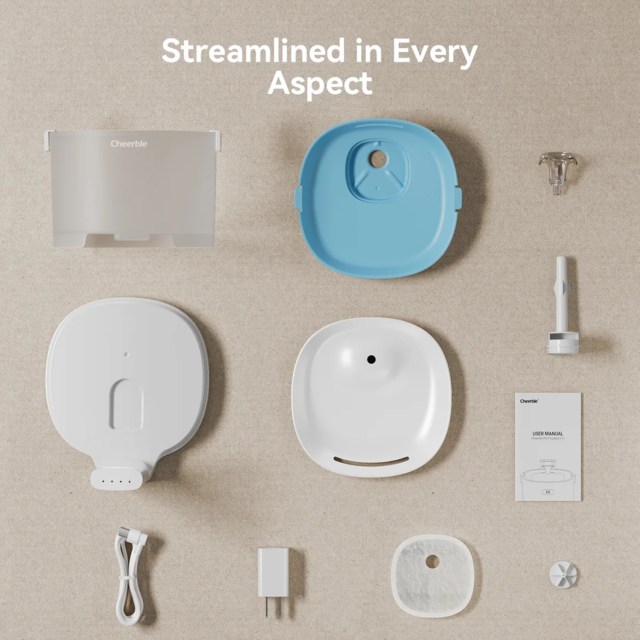 Cheerble E1 Cat and Dog Water Fountain - Product Image 3