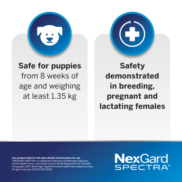 NexGard Spectra Flea Tick & Worm Treatment Chew for Dogs - Product Image 5