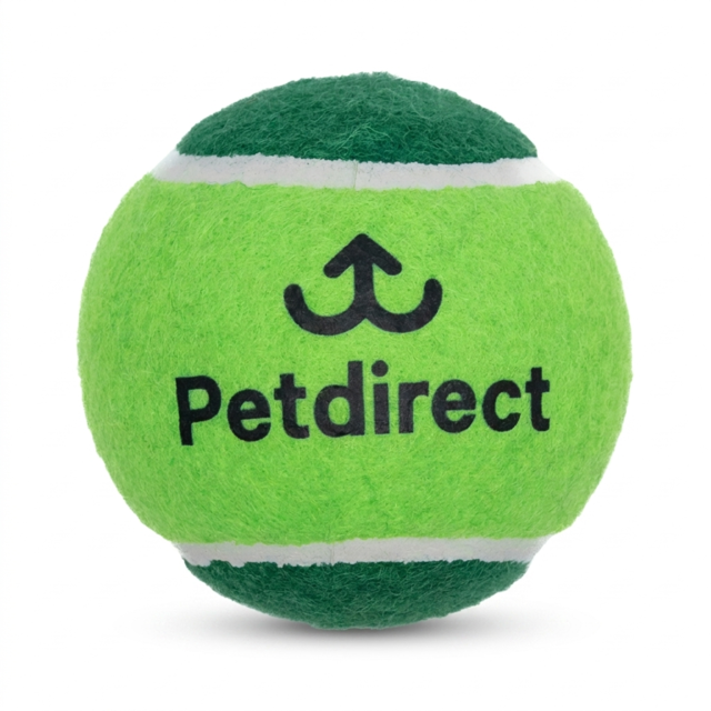 Petdirect Tennis Ball Dog Toy - Product Image