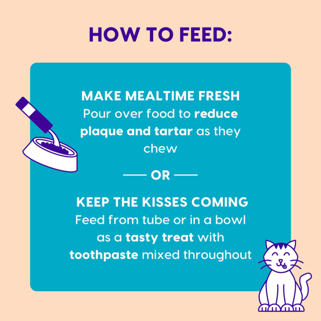 Ark Naturals Kiss Me-Ow Lickable Dental Tuna Cat Treats - Product Image 3