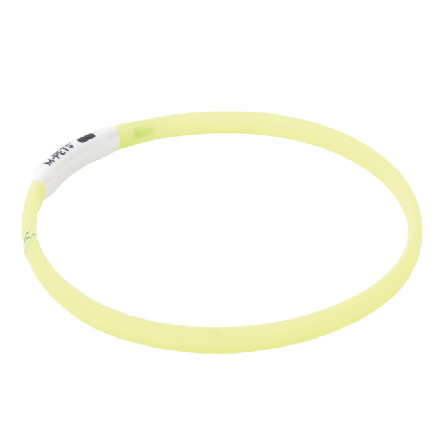 M-PETS Flash Rechargeable LED Light Dog Collar - Product Image 1