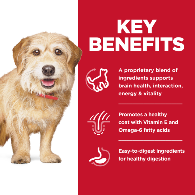 Hill's Science Diet Adult 7+ Senior Vitality Small & Mini Senior Dry Dog Food - Product Image 2