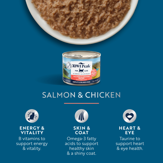 ZIWI Peak Salmon & Chicken Wet Cat Food - Product Image 7