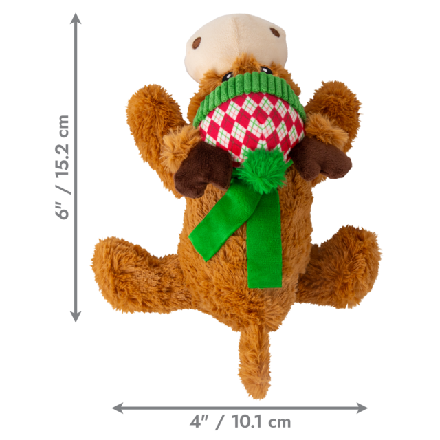 KONG Holiday Cozie Reindeer Dog Toy - Product Image 1