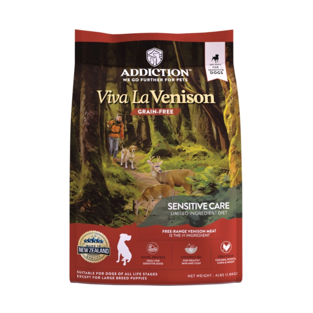ドッグフード ADDICTION Viva La Venison 15kg Addiction Grain-Free Viva La Venison Sensitive Care Dry Dog Food