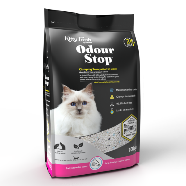 Kitty Fresh Odour Stop Clumping Cat Litter - Product Image 0