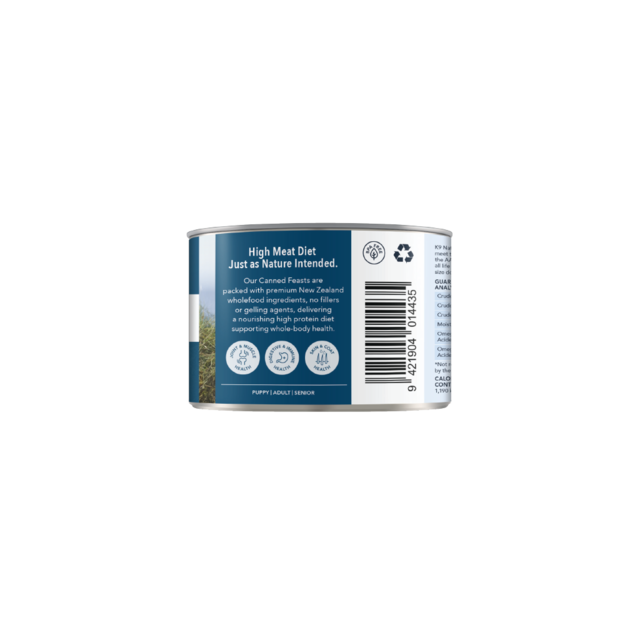 K9 Natural Beef Feast Wet Dog Food - Product Image 1
