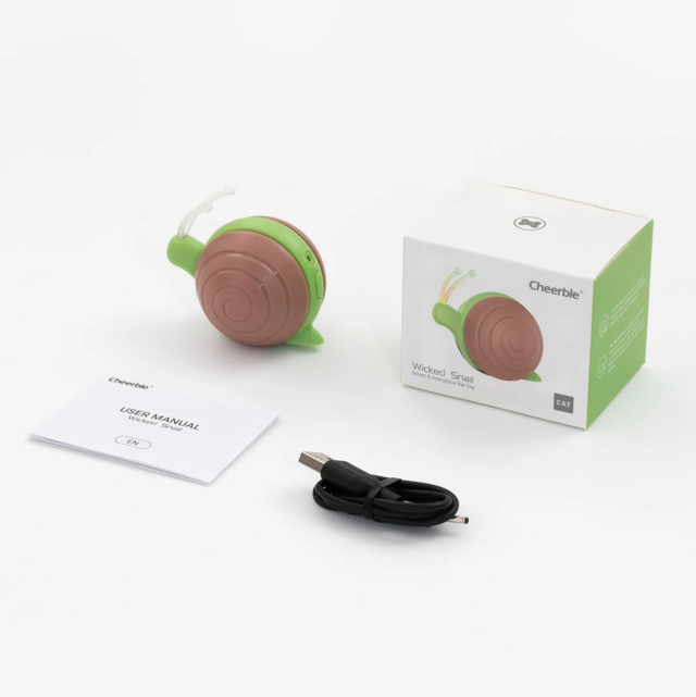 Cheerble Wicked Snail Smart Cat Toy - Product Image 7