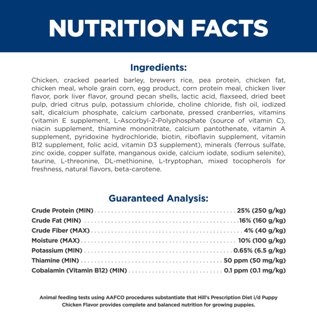 Hill's Prescription Diet i/d Digestive Care Puppy Dry Dog Food - Product Image 6