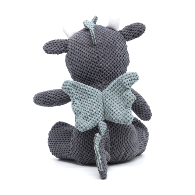 Coco & Cooper Dylan Dragon Corduroy Dog Plush Toy - Product Image 2