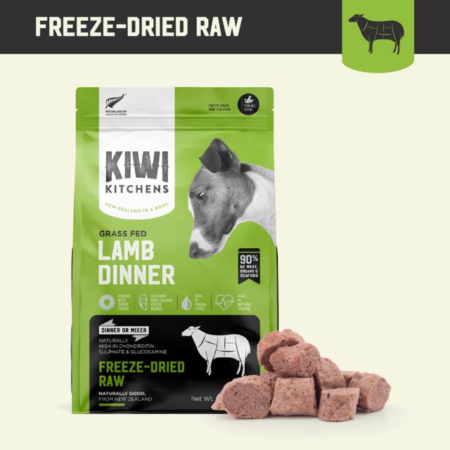 Kiwi Kitchens Lamb Freeze Dried Dog Food - Product Image 1