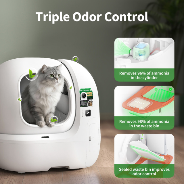 PETKIT Purobot Max Pro 2 Automatic Cat Litter Box - Product Image 9