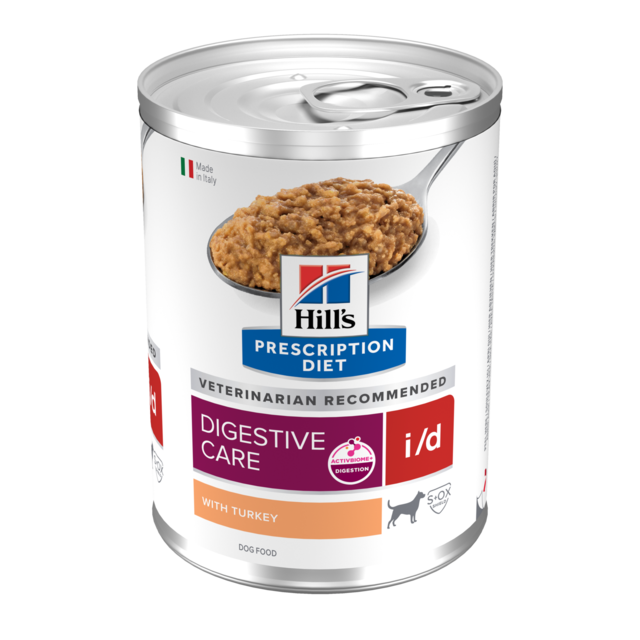 Hill's Prescription Diet i/d Digestive Care with Turkey Canned Wet Dog Food - Product Image