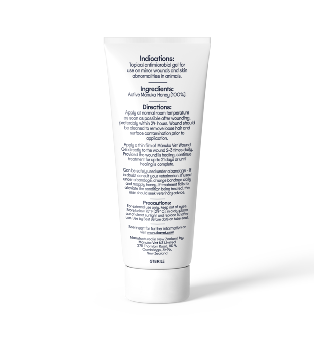 Manuka Vet Cat & Dog Skin & Wound Gel - Product Image 1