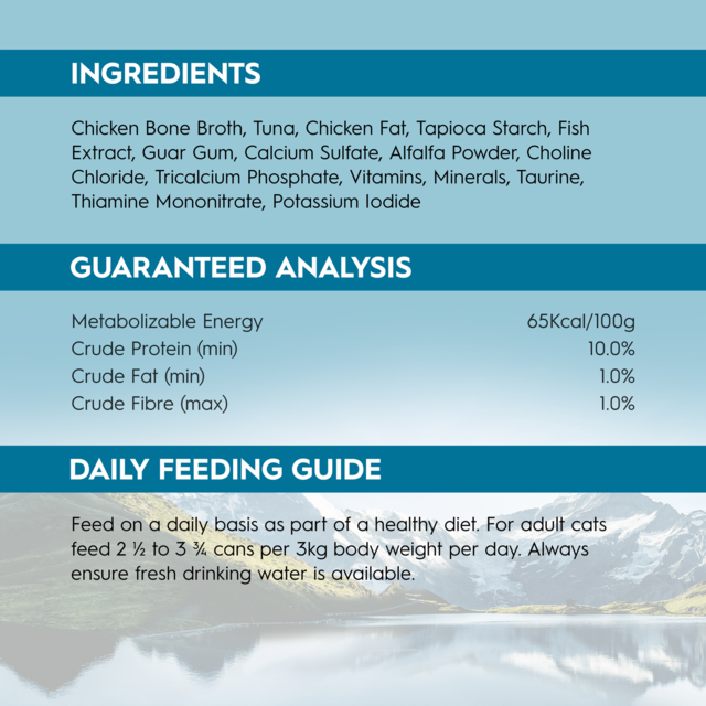 Trilogy Tuna in Bone Broth Adult Wet Cat Food - Product Image 7