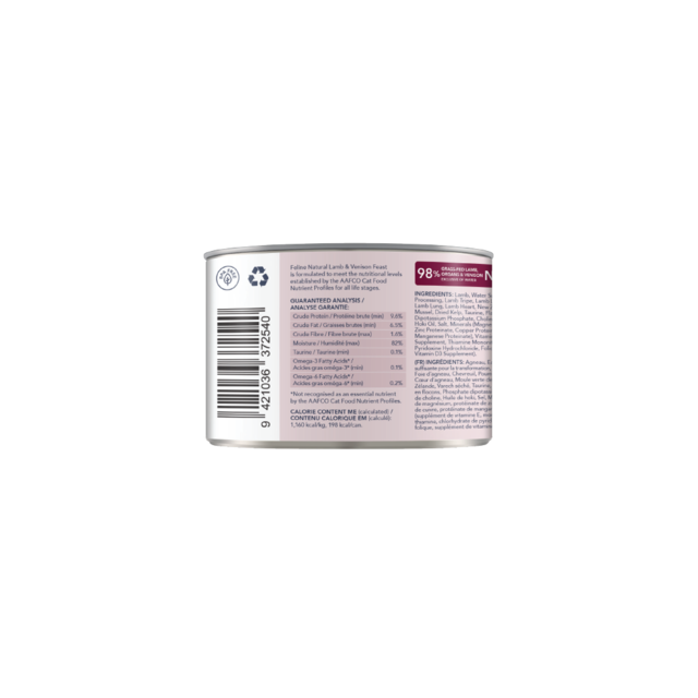 Feline Natural Lamb & Venison Feast Wet Cat Food - Product Image 6
