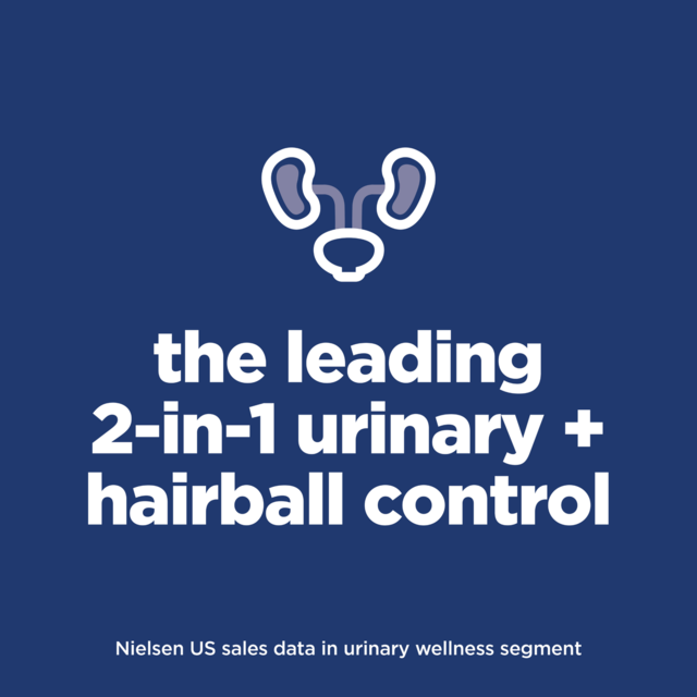 Hill's Science Diet Adult Urinary Hairball Control Chicken Dry Cat Food - Product Image 3
