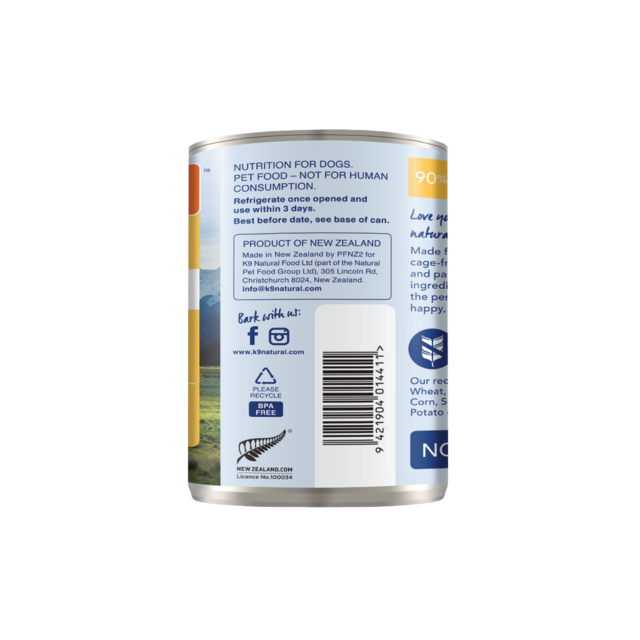 K9 Natural Chicken Feast Wet Dog Food - Product Image 8