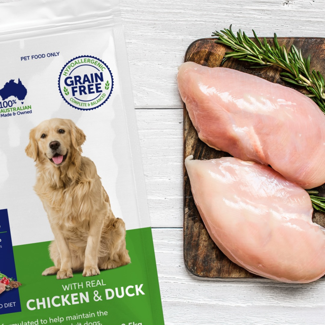 Hypro Premium Grain Free Adult Chicken & Duck Dry Dog Food - Product Image 1