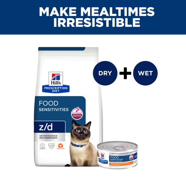 Hill's Prescription Diet z/d Food Sensitivities Wet Cat Food - Product Image 3