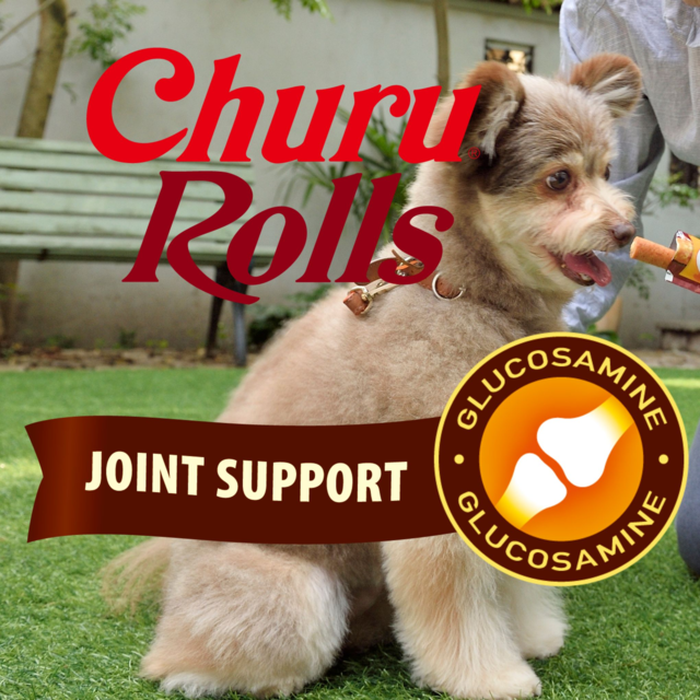 Inaba Churu Rolls Joint Support Chicken with Cheese Recipe Dog Treats - Product Image 3