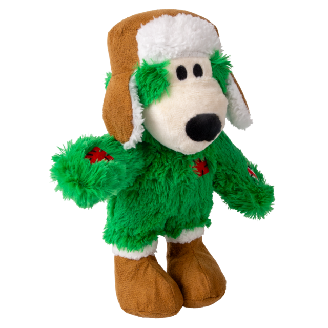 KONG Holiday Wild Knots Bear Dog Toy - Product Image 3