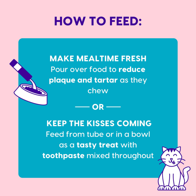 Ark Naturals Kiss Me-Ow Lickable Dental Salmon Cat Treats - Product Image 3