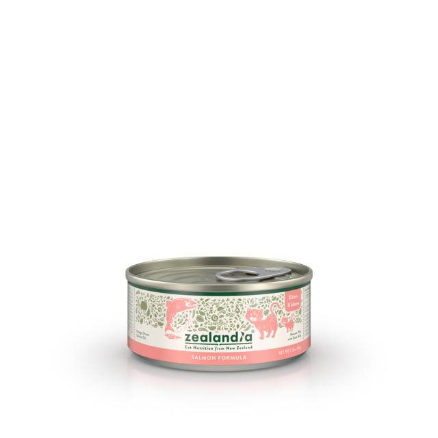 Zealandia Kitten & Mama Salmon Mousse Pate Wet Cat Food - Product Image 2