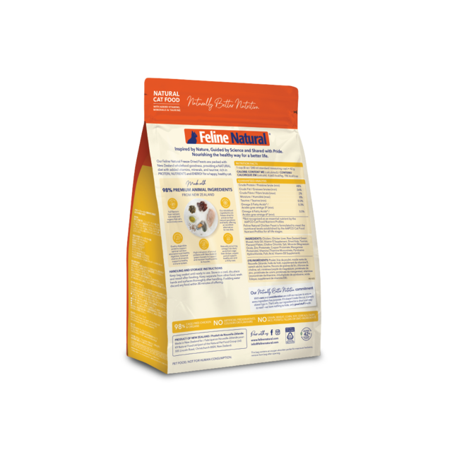 Feline Natural Chicken Feast Freeze Dried Cat Food - Product Image 5