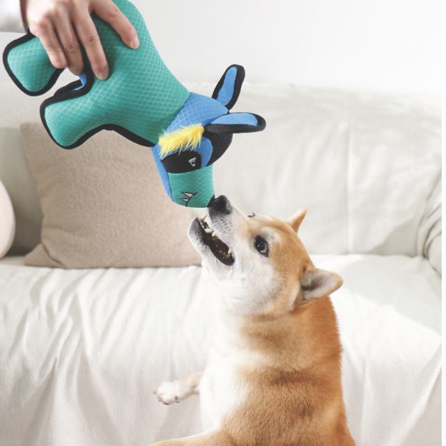 M-PETS Mega Plush Hyena Dog Tough Toy - Product Image 3