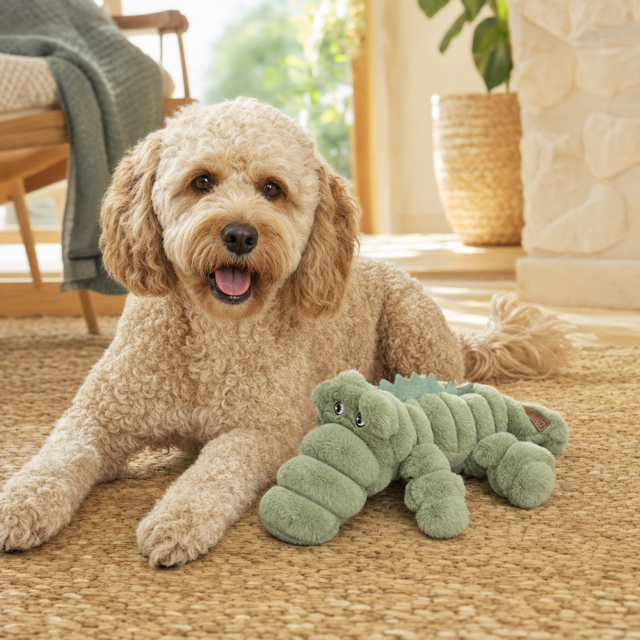 Coco & Cooper Carlos The Crocodile Jumbo Dog Plush Toy - Product Image 5