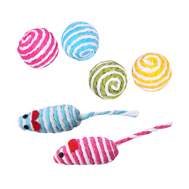 Pet One Cat Toy Paper Mouse or Ball Cat Toy - Product Image 6