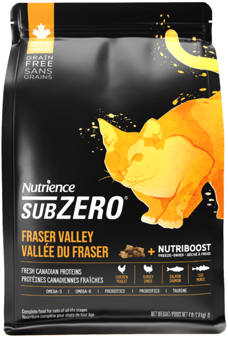 Nutrience SubZero Fraser Valley Dry Cat Food Petdirect