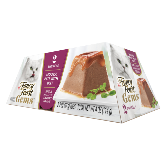 Fancy Feast Gems Mousse Pate with Beef Wet Cat Food - Product Image 10