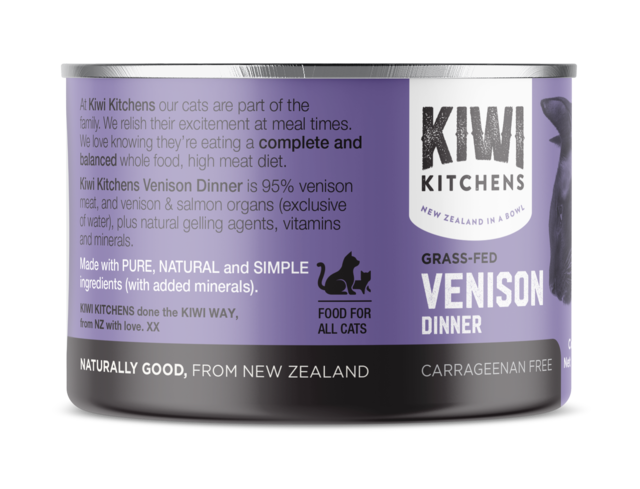 Kiwi Kitchens Venison Wet Cat Food - Product Image 18