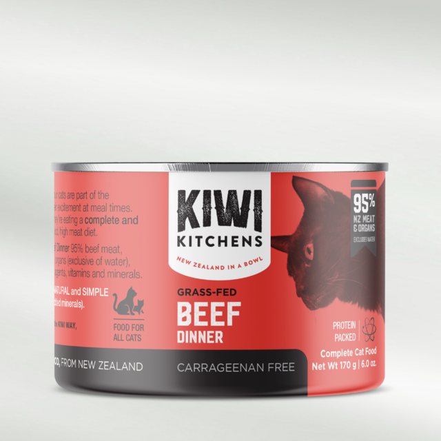 Kiwi Kitchens Beef Wet Cat Food - Product Image 2