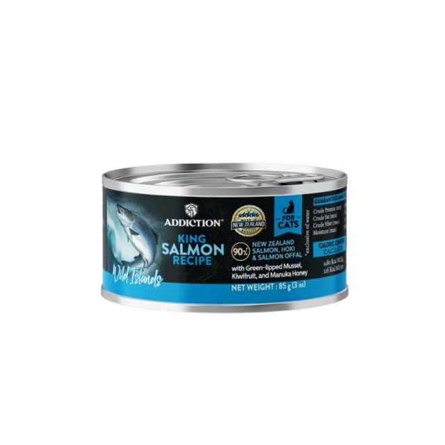 Addiction Wild Islands King Salmon Grain-Free Wet Cat Food - Product Image