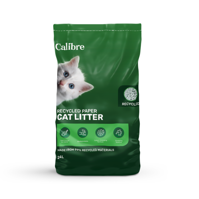 Calibre Recycled Paper Cat Litter - Product Image 0