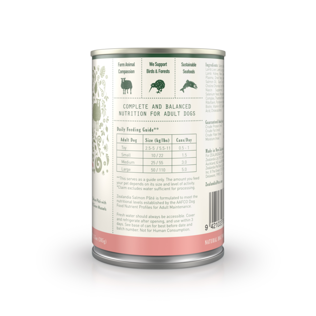 Zealandia Salmon Pate Wet Dog Food - Product Image 4