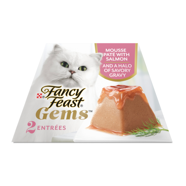 Fancy Feast Gems Mousse Pate with Salmon Wet Cat Food - Product Image 9