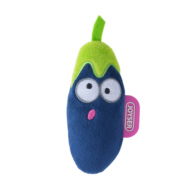 JOYSER ECO Eggplant Cat Plush Toy - Product Image