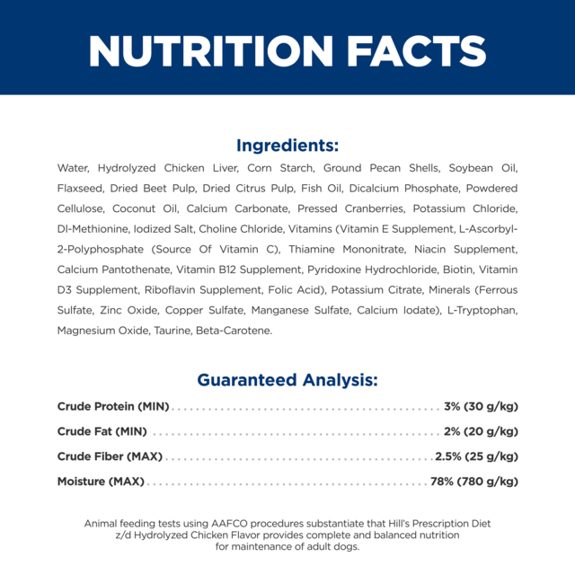 Hill's Prescription Diet z/d Food Sensitivities Wet Dog Food - Product Image 7