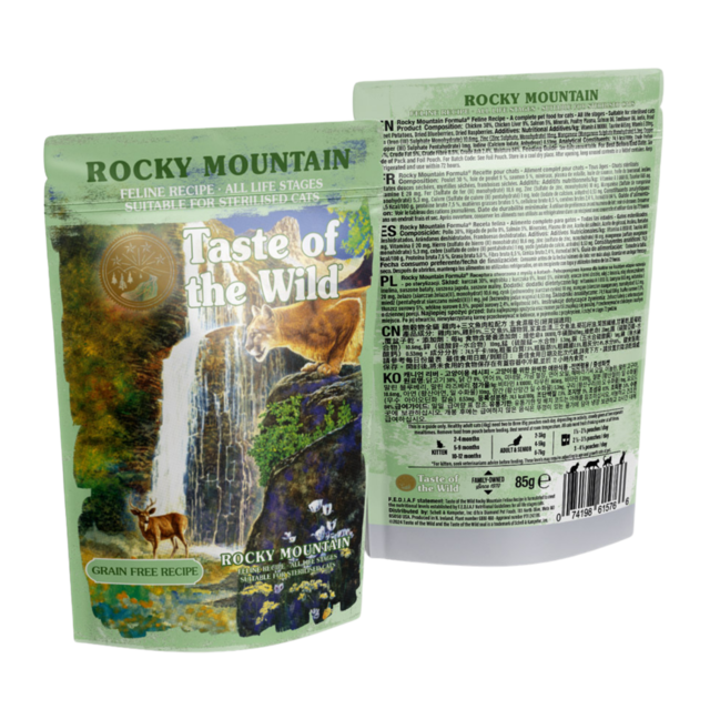 Taste of the Wild Rocky Mountain Chunks in Gravy Wet Cat Food - Product Image 1