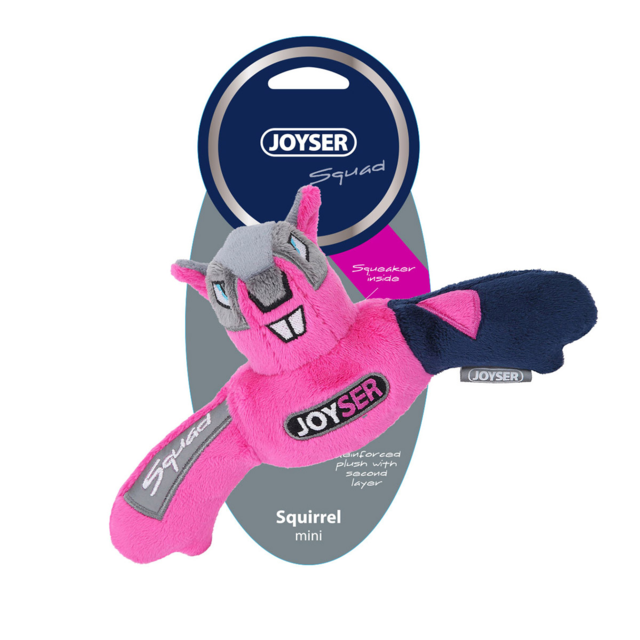 JOYSER Squad Squirrel with Squeaker Dog Plush Toy - Product Image 3