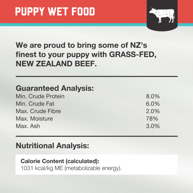 Kiwi Kitchens Beef & Mussel Puppy Wet Dog Food - Product Image 10