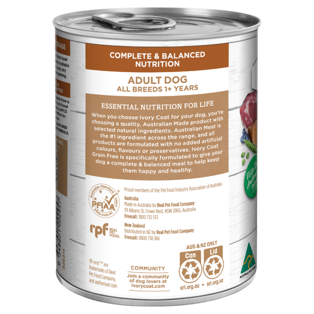 Ivory Coat Grain Free Lamb & Kangaroo Stew Adult Wet Dog Food - Product Image 11