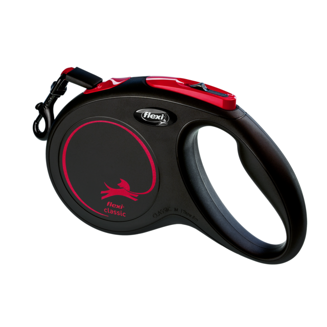 Flexi Classic Black Fire Retractable Dog Lead - Product Image 2