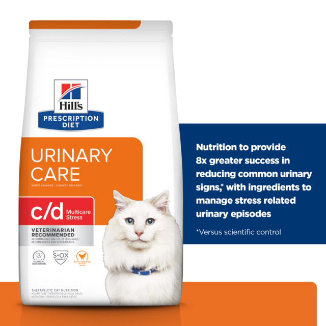 Hill's Prescription Diet c/d Multicare Stress Urinary Care Dry Cat Food - Product Image 15